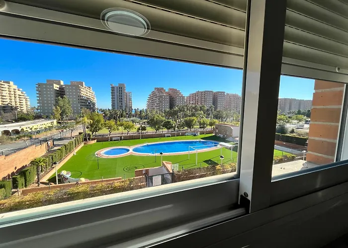 Acv - Torremar-2ª Linea Planta 2 Frontal 3h Appartement Oropesa del Mar